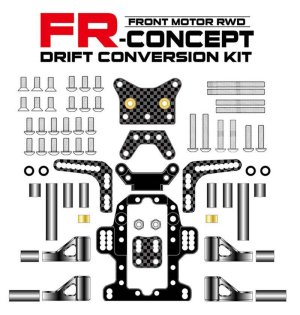 画像1: ラップアップ(WRAP-UP)/0750-FD/BT-01 FR-CONCEPT ドリフトコンバージョンキット SE