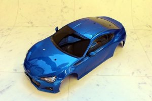 画像1: タミヤ(TAMIYA)/18085996/XB スバルBRZ(TT-01E)塗装完成済ボディ