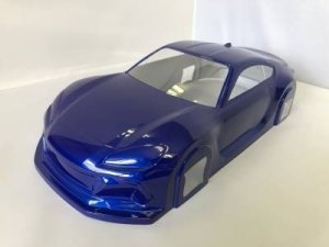 画像1: ライド(RIDE)/37101_37102_37103/M-シャシー用 スバル NewBRZ R/Cカー コンセプト ボディ〈プリント済み〉 (適合ホイールベース 225mm)(未組立)