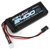 G-FORCE(ジーフォース)/GFG105/ICE LiHV 7.6V 2400mAh (受信機用 ストレート型)