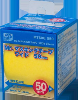 画像1: クレオス/MT606/Mr.マスキングテープ ワイド 50mm