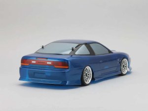 画像2: (6月中旬発売予定/予約分)YOKOMO(ヨコモ)/SD-180BB/NISSAN 180SX クリアボディセット(未塗装/未組立)