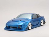 (6月中旬発売予定/予約分)YOKOMO(ヨコモ)/SD-TY180BB/Team TOYO with GP SPORTS 180SX クリアボディセット(未塗装/未組立)