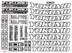 画像1: 【ネコポス対応】YOKOMO(ヨコモ)/ZC-OFFD/オフロード用デカールシート