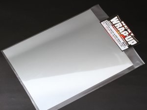 画像1: 【ネコポス対応】ラップアップ(WRAP-UP)/SUPER FLEXメタルデカール 200x160mm（シルバー）