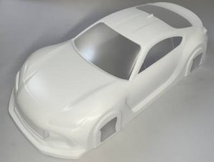 画像3: ライド(RIDE)/37101_37102_37103/M-シャシー用 スバル NewBRZ R/Cカー コンセプト ボディ〈プリント済み〉 (適合ホイールベース 225mm)(未組立)