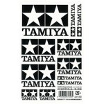 画像: 【ネコポス対応】タミヤ(TAMIYA)/67258/TAMIYA（タミヤ）ロゴステッカー　モノクロ