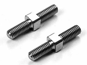 画像1: 【ネコポス対応】TAMIYA(タミヤ)/チタンターンバックルシャフト 3x18mm（2本入）