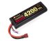 画像: G-FORCE(ジーフォース)/GFG009/BULLET-D 7.4V 4200mAh 2ピンコネクタ 5 50C リポバッテリー