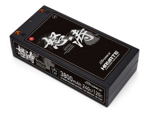 画像1: G-FORCE(ジーフォース)/GFG018/HAYATE 怒涛 LiPo for Drift 7.4V 3800mAh 120C/240C リポバッテリー