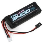 画像: G-FORCE(ジーフォース)/GFG105/ICE LiHV 7.6V 2400mAh (受信機用 ストレート型)