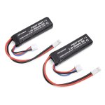 画像: 【ネコポス対応】G-FORCE(ジーフォース)/GFG991/FIRST SHOT LiPo 7.4V 1800mAh ミニS互換サイズ(2本入)