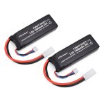 画像: 【ネコポス対応】G-FORCE(ジーフォース)/GFG992/FIRST SHOT LiPo 7.4V 450mAh ハンドガン用(2本入)