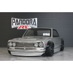 画像: パンドラRC(Pandora RC)/PAB-3203/NISSAN スカイライン HT 2000GT-R (KPGC10)CUSTOM クリアボディセット(未塗装)