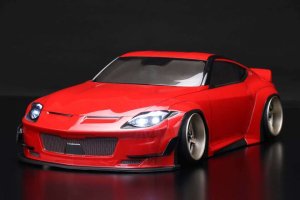 画像1: (11月初旬発売予定)YOKOMO(ヨコモ)/SD-RZ34B/PANDEM NISSAN フェアレディZ RZ34 ボディセット(ライトプラケット・スポイラー付)(未組立/未塗装)