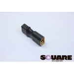 画像: 【ネコポス対応】スクエア(SQUARE)/SGC-81/T型2Pコンパクト変換コネクター T型2Pメス&XT60オス