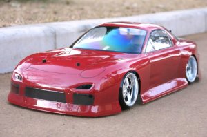 画像1: TOPLINE(トップライン)/TB-003/MAZDA RX-7 FD3S ボディセット(未塗装)