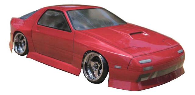 TOPLINE(トップライン)/TB-004/MAZDA RX-7 FC3S ボディセット(未塗装